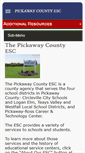 Mobile Screenshot of pickawayesc.org